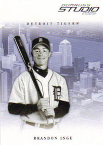 2005 Donruss Studio #108 Brandon Inge NM-MT  Detroit Tigers 