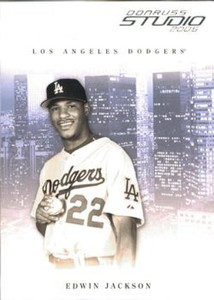 2005 Donruss Studio #151 Edwin Jackson NM-MT  Los Angeles Dodgers 