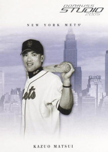 2005 Donruss Studio #182 Kazuo Matsui NM-MT  New York Mets 