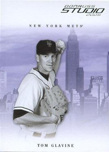 2005 Donruss Studio #187 Tom Glavine NM-MT  New York Mets 