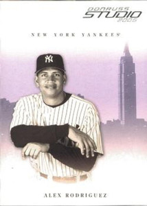 2005 Donruss Studio #188 Alex Rodriguez NM-MT  New York Yankees 