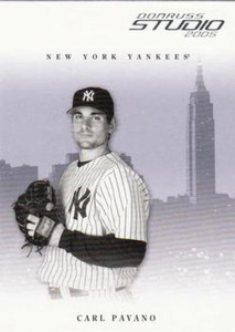 2005 Donruss Studio #189 Carl Pavano NM-MT  New York Yankees 