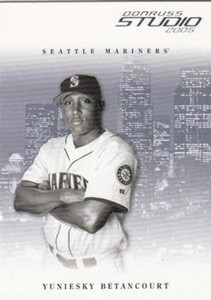 2005 Donruss Studio #191 Yuniesky Betancourt NM-MT  RC Rookie Seattle Mariners 