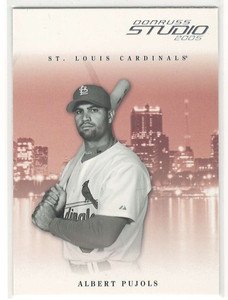 2005 Donruss Studio #258 Albert Pujols NM-MT  St. Louis Cardinals 