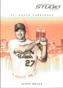 2005 Donruss Studio #265 Scott Rolen NM-MT  St. Louis Cardinals 