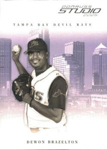 2005 Donruss Studio #272 Dewon Brazelton NM-MT  Tampa Bay Devil Rays 
