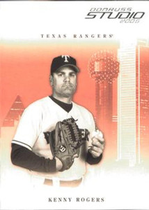 2005 Donruss Studio #281 Kenny Rogers NM-MT  Texas Rangers 