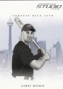 2005 Donruss Studio #285 Corey Koskie NM-MT  Toronto Blue Jays 