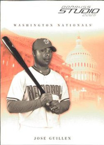 2005 Donruss Studio #295 Jose Guillen NM-MT  Washington Nationals 