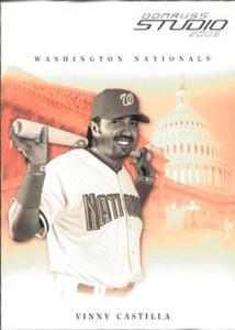 2005 Donruss Studio #300 Vinny Castilla NM-MT  Washington Nationals 