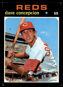 1971 Topps #14 Dave Concepcion VG RC Rookie Cincinnati Reds 