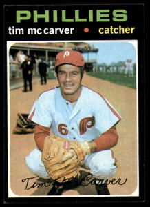 1971 Topps #465 Tim McCarver VG Philadelphia Phillies 