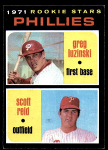 1971 Topps #439 Greg Luzinski/Scott Reid VG RC Rookie Philadelphia Phillies 