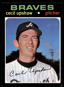 1971 Topps #223 Cecil Upshaw VG Atlanta Braves 