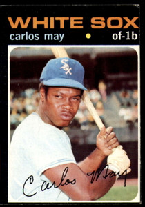 1971 Topps #243 Carlos May VG Chicago White Sox 