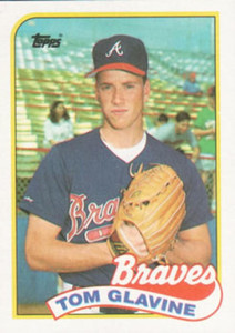 1989 Topps #157 Tom Glavine NM-MT Atlanta Braves 