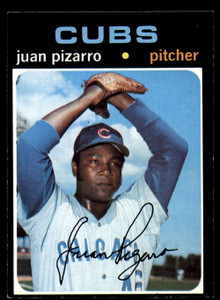 1971 Topps #647 Juan Pizarro VG Chicago Cubs 