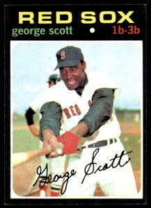 SOLD 140679 1971 Topps #9 George Scott VG Boston Red Sox 