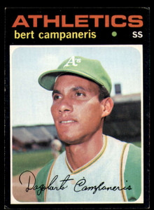 1971 Topps #440 Bert Campaneris VG Oakland Athletics 