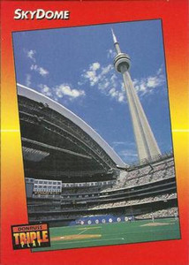 1992 Triple Play #1 SkyDome VG Toronto Blue Jays 