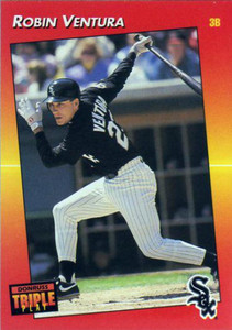 1992 Triple Play #17 Robin Ventura VG Chicago White Sox 
