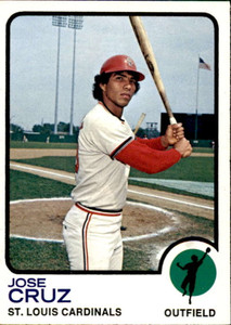 1973 Topps #292 Jose Cruz VG St. Louis Cardinals 