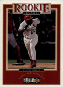 1997 Collector's Choice #4 Dmitri Young NM-MT St. Louis Cardinals 