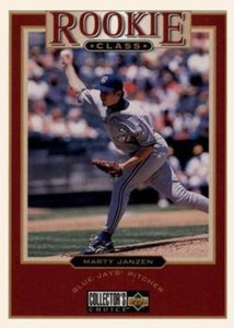 1997 Collector's Choice #11 Marty Janzen NM-MT Toronto Blue Jays 