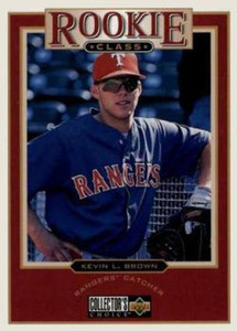 1997 Collector's Choice #12 Kevin Brown NM-MT Texas Rangers 
