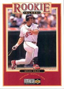 1997 Collector's Choice #27 Brian Giles NM-MT RC Rookie Cleveland Indians 