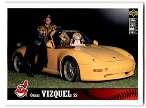 1997 Collector's Choice #86 Omar Vizquel NM-MT Cleveland Indians 