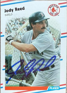 Jody Reed Autographed 1988 Fleer #360
