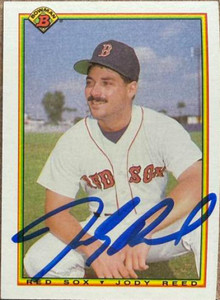 Jody Reed Autographed 1990 Bowman #272