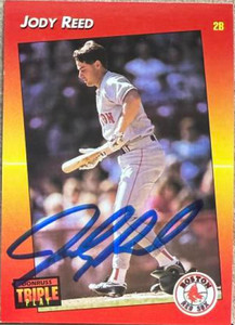 Jody Reed Autographed 1992 Triple Play #25