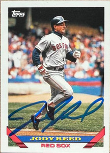 Jody Reed Autographed 1993 Topps #103