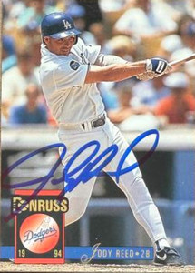 Jody Reed Autographed 1994 Donruss #236