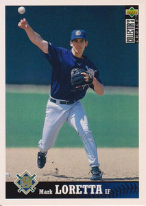 1997 Collector's Choice #147 Mark Loretta NM-MT Milwaukee Brewers 