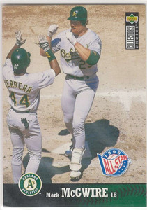 1997 Collector's Choice #190 Mark McGwire NM-MT Oakland Athletics 