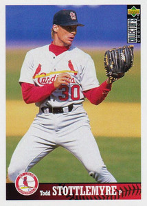 1997 Collector's Choice #198 Todd Stottlemyre NM-MT St. Louis Cardinals 