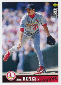 1997 Collector's Choice #204 Alan Benes NM-MT St. Louis Cardinals 