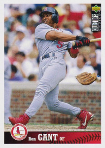 1997 Collector's Choice #205 Ron Gant NM-MT St. Louis Cardinals 