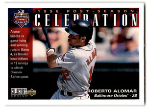 1997 Collector's Choice #219 Roberto Alomar POST NM-MT Baltimore Orioles 