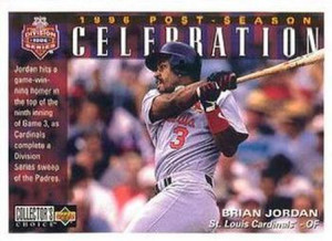 1997 Collector's Choice #220 Brian Jordan POST NM-MT St. Louis Cardinals 