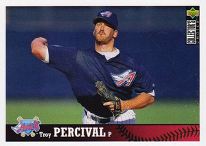 1997 Collector's Choice #251 Troy Percival NM-MT Anaheim Angels 