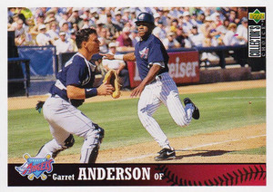 1997 Collector's Choice #252 Garret Anderson NM-MT Anaheim Angels 