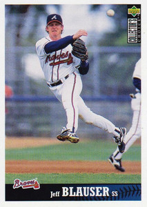 1997 Collector's Choice #267 Jeff Blauser NM-MT Atlanta Braves 