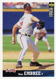 1997 Collector's Choice #268 Alan Embree NM-MT Atlanta Braves 