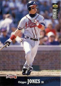 SOLD 176877 1997 Collector's Choice #270 Chipper Jones NM-MT Atlanta Braves 