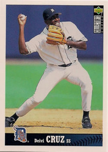 1997 Collector's Choice #338 Deivi Cruz NM-MT RC Rookie Detroit Tigers 