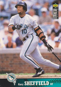 1997 Collector's Choice #345 Gary Sheffield NM-MT Florida Marlins 